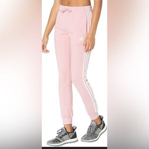 Adidas Women's Essentials Single Jersey 3-Stripes Joggers
